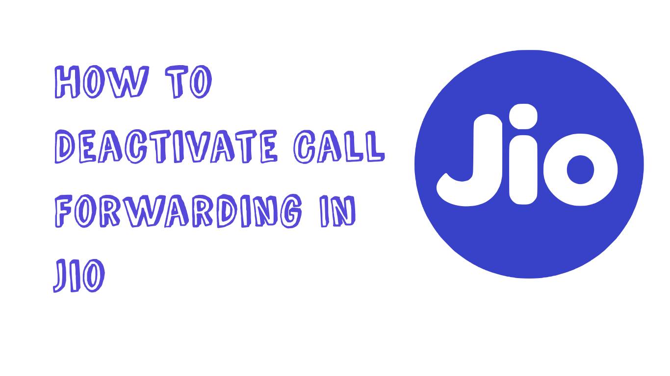 jio sim call forwarding deactivate number