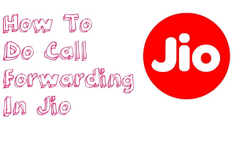 how to call forward in jio