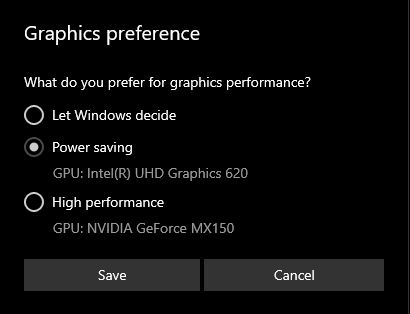 Fix OBS Studio Black Screen By Changing Graphics Settings