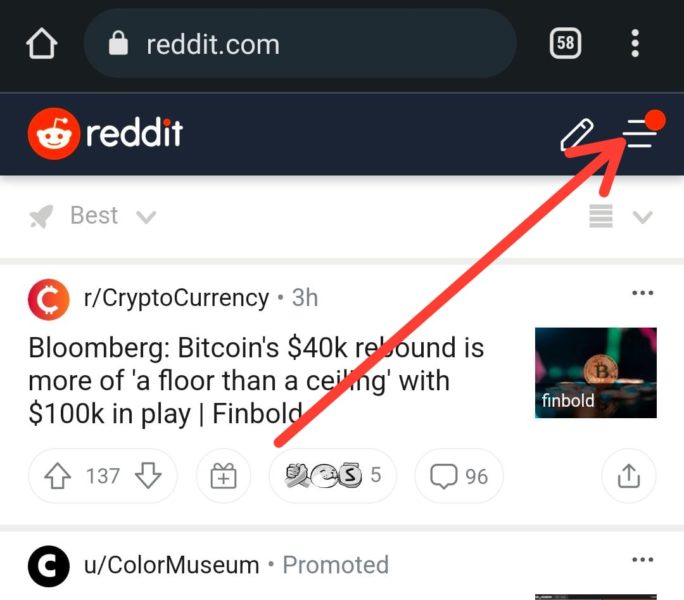 how to find your posts on reddit