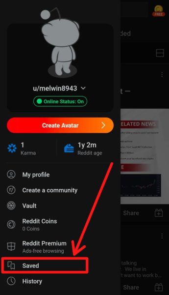 Saved Posts On Reddit App