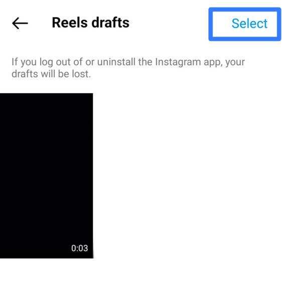 How To Delete Reels Draft On Instagram - Tricks For Tech