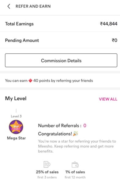 Meesho Refer And Earn