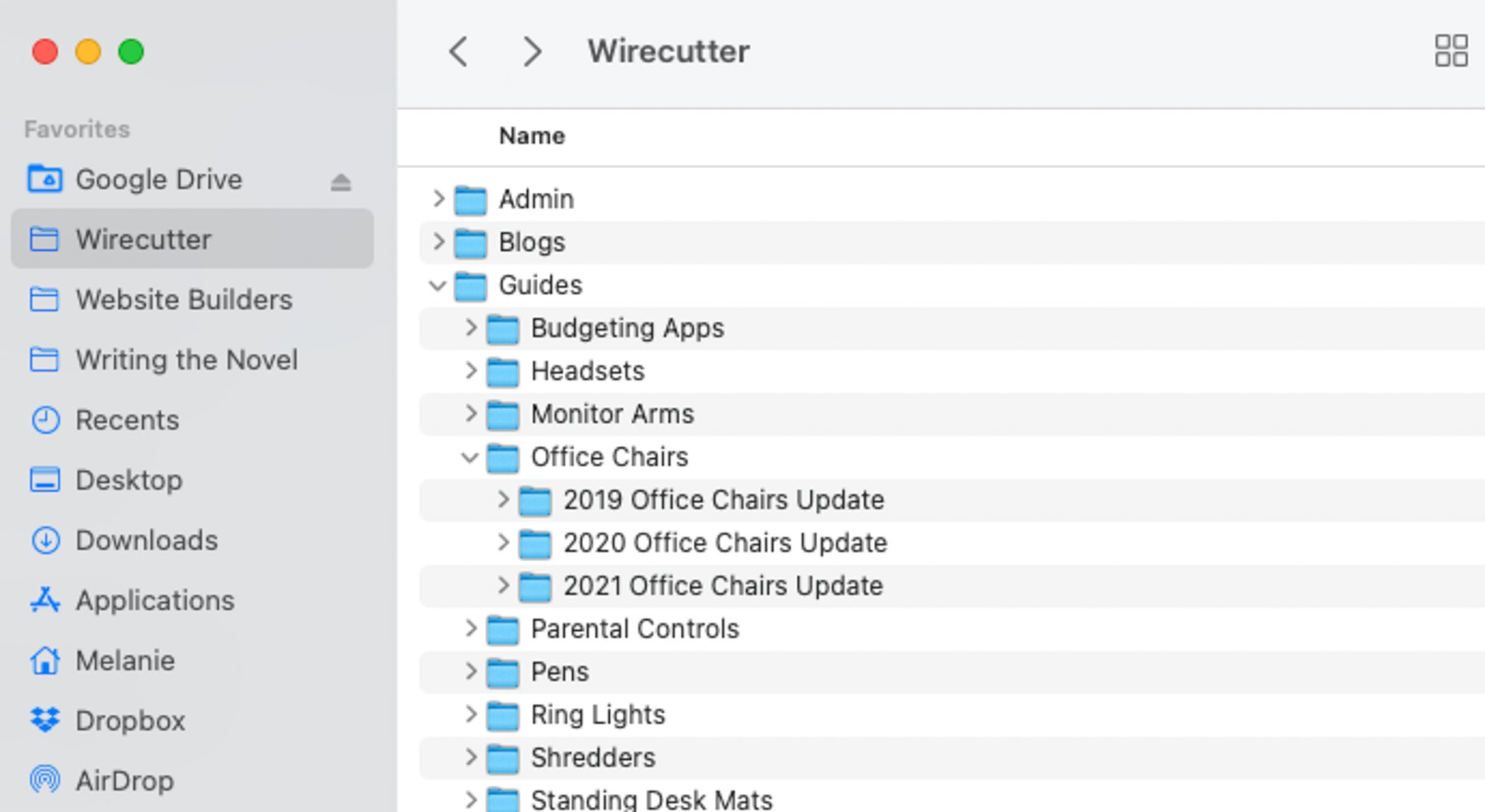 2.8.8 organizing files